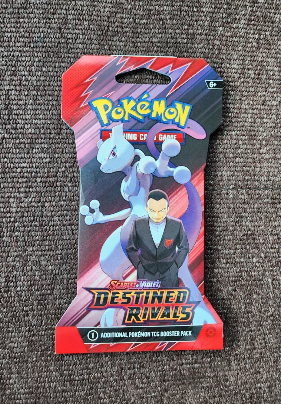 Pokemon Destined Rivals Single Sleeved Booster Pack Random Art Work